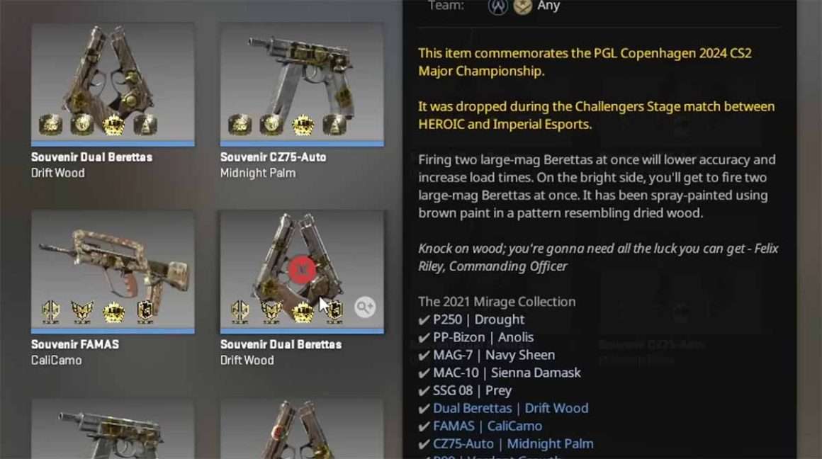 CS2 Souvenir Update